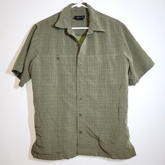 5.11 Tactical Men's Green Hidden Pocket Shirt Medium - Picture 1 of 12